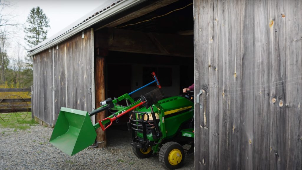electric front end loader